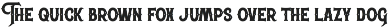Classic Heritage typeface preview