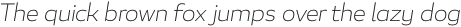 Blanc Ultralight Italic otf (300)