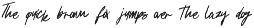 Colorado Springs Font preview