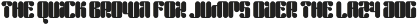 Barbarossa font preview