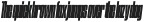 Supertall Regular Oblique otf (400)