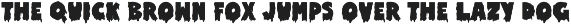 Haunted - Halloween font preview