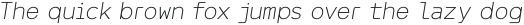 Filamint E001 Thin Italic otf (100)
