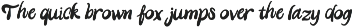Quirkyquisz Handwriting Font preview