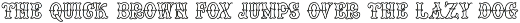 SLAMMER TATTOO SERIF BY TWRUSHING font preview