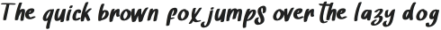 The Show Italic otf (400) Sample