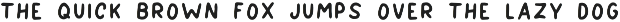 IRONHIDES - Hand Drawn Font font preview
