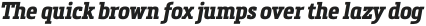 Metronic Slab Narrow Bold Italic otf (700)