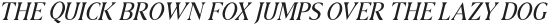 ROMANS REXAMPLES LONG SERIF ITA otf (400)
