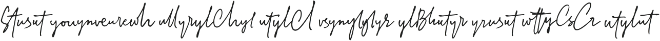 Stylish Classy Ligature 4 ttf (400) Sample