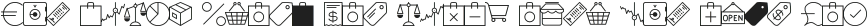 Finance - Shopping Icons IDT otf (400)