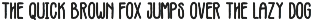 Vintages Typeface preview