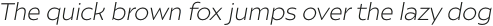 Ariana Pro Light italic otf (300)