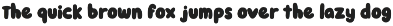 Cookie Dough - A Chunky Bubble Font font preview