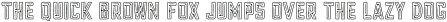 Blakstone Outline Inline otf (400) Sample