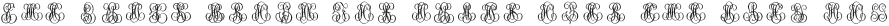 1864 GLC Monogram GH otf (400)
