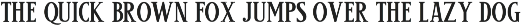 Cendolita Dualis - Script and Serif preview