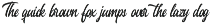 Heavenly Script font preview