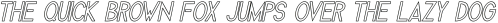 Melvick Outline Bold Italic otf (700)