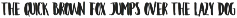 The Vissal script brush logo font preview
