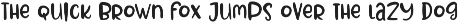 Pina Colada font preview