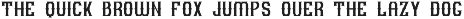 GRAM - New Display Font preview