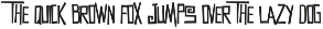 Muertos Typeface font preview