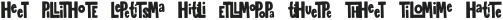 Playtime Ligatures otf (400)