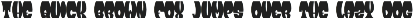 Desert Island font preview