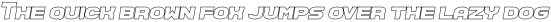 INSIDE WAVE Italic Roughen Outline Regular otf (400)