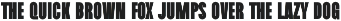 Querty Modern Sans Serif Font preview