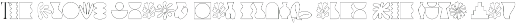 THE ECLECTIC FONT COLLECTION preview