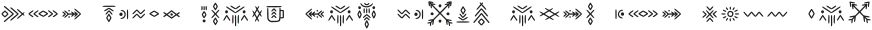 Wigwam Font Symbols otf (400)