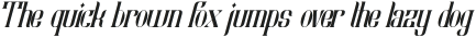 GENERATE CONDENSED REGULAR ITALIC otf (400)
