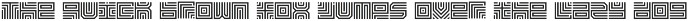 Maze Line Typeface font preview