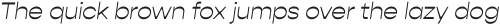 Gopher Display Light Italic otf (300) Sample