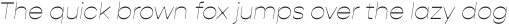 Gopher Display Hairline Italic otf (100)