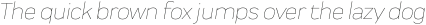 Praktika ExtraLight Italic otf (200)