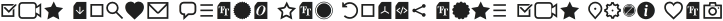 Aquawax Pro Pictograms otf (400)
