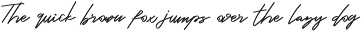 Bambang - Signature Font preview