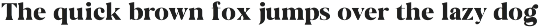 Avalanche - Serif Font preview