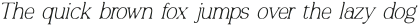 Quelity Light Italic otf (300)
