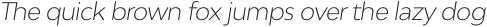 Adlinnaka Ultra Light Italic otf (300)
