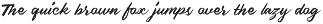 Masive Script font preview