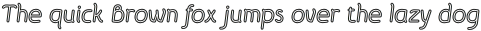 Etewut Sans Italic Rounded Stroked otf (400)