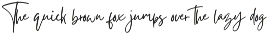 Gistesy Signature Collection font preview