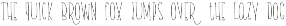 Cassandra font preview