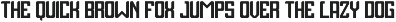 BashBlock Display Font preview