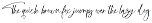 La Paloma Script + Catchwords preview