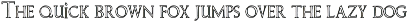 Wolvercote Outline - Display Font preview